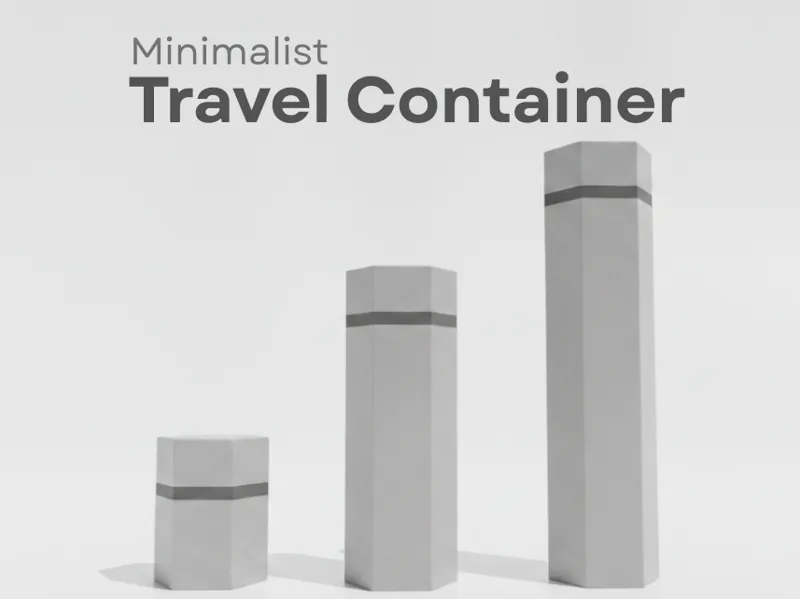 Minimalist Travel Container