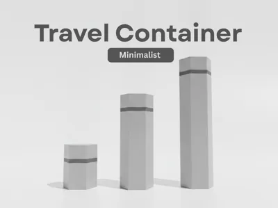 Minimalist Travel Container