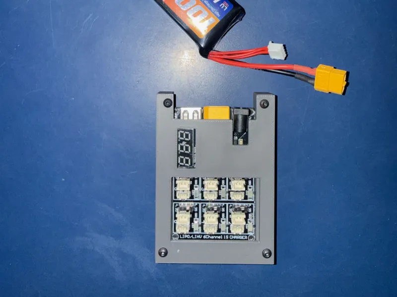 1S Lipo Charger Case