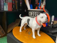 Figurine chien Amstaff 12 cm à peindre — photo 4