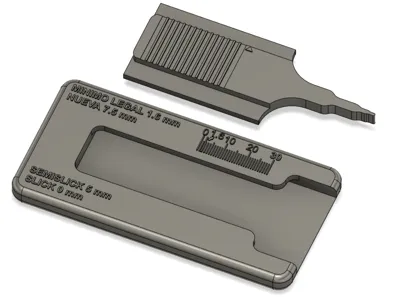 Tire Wear Gauge (mm)