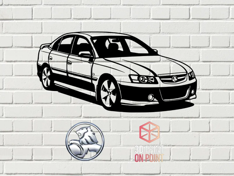 HOLDEN CALAIS 2006 - 2D WALL ART