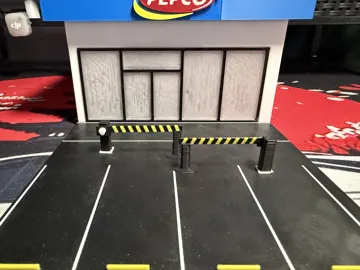 Escenografía en miniatura: Road barriers for 1:64 scale cars /diorama /garage — vista de referencia 3