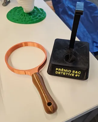 Magnifying Glass Trophy