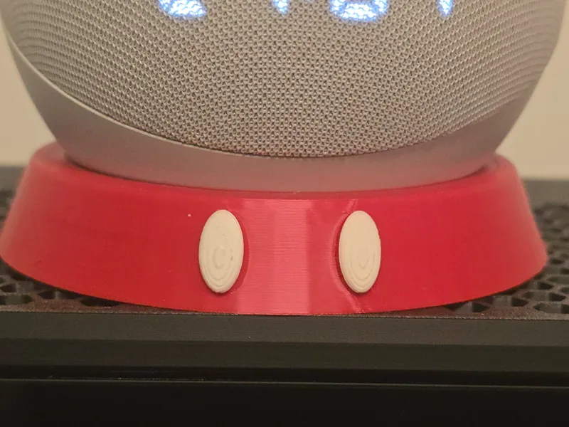 Mickey Mouse Alexa Eyes (Apenas os OLHOS Brancos)