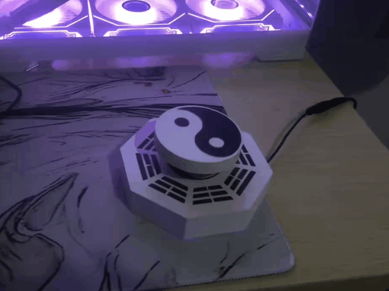 八卦磁悬浮旋转转台