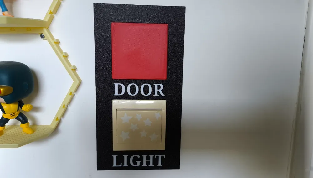 FNaF- Light Switch Frame with Fake 