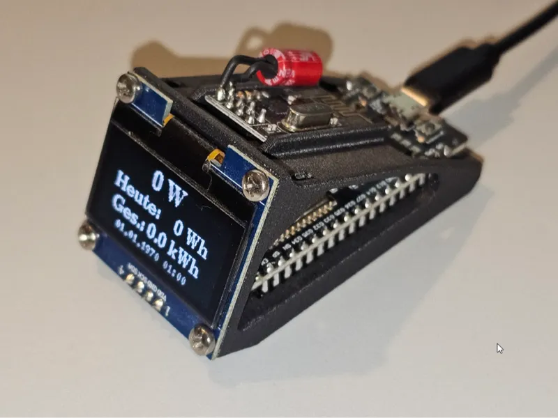 OpenDTU Housing with 1,3ZollOLED, ESP32, NRF24L01+