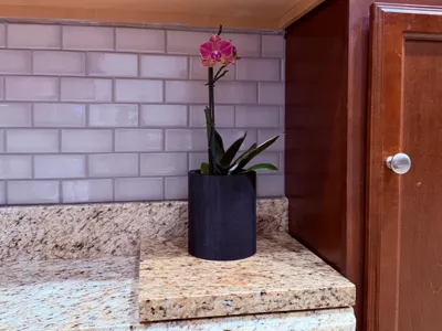 Ribbed Plant Pot