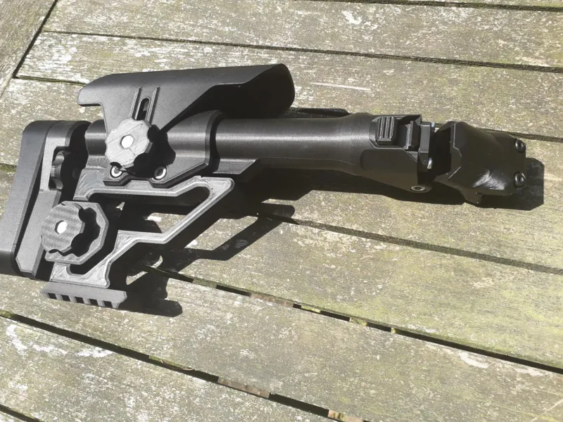 Picatinny Rail Folding Stock