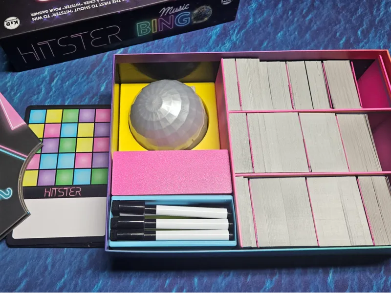 Hitster Bingo+Base+3 ext.+dble-sided tokens insert