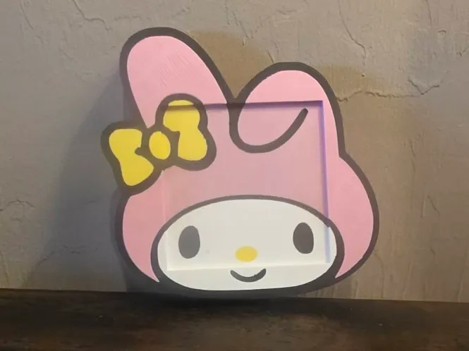 Desk Hello Kitty My Melody Post It Note Pad Holder