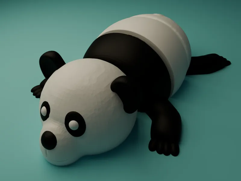 Cute Flexi Mini Panda 