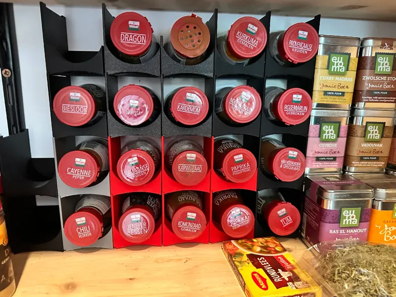 Verstegen modular spice rack