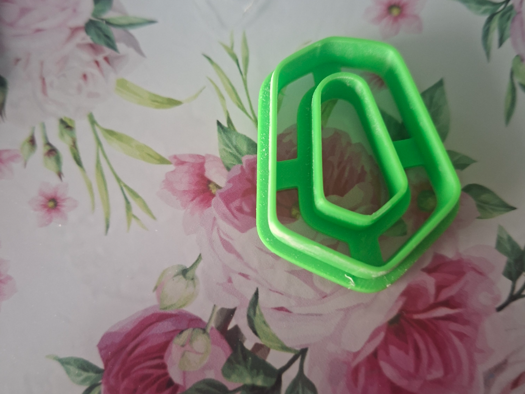 CORTADOR DE ARCILLA hexagono alargado 