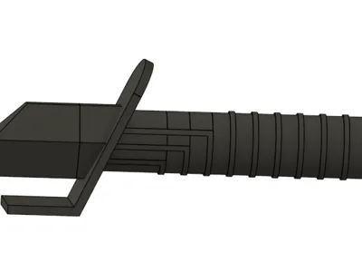 Mandalorian Darksaber Hilt