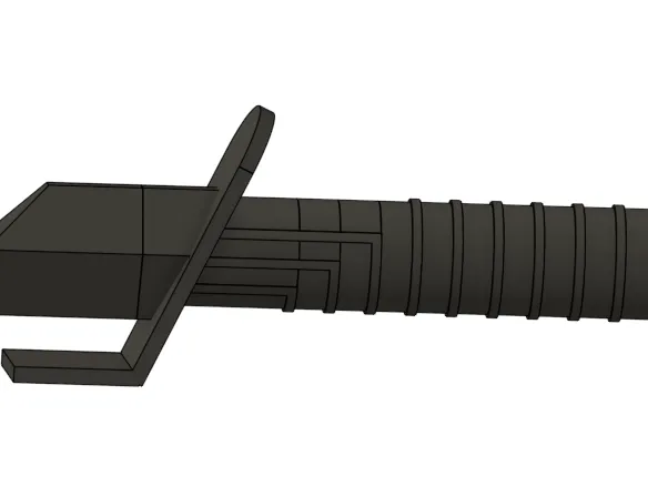 Mandalorian Darksaber Hilt
