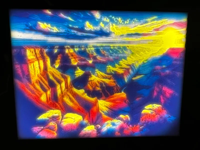 Grand Canyon Lithophane