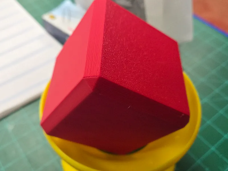 3" chamfered Cube (Vex IQ Cube equivalent)