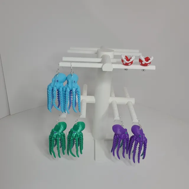 Earring stand Print in place no supports