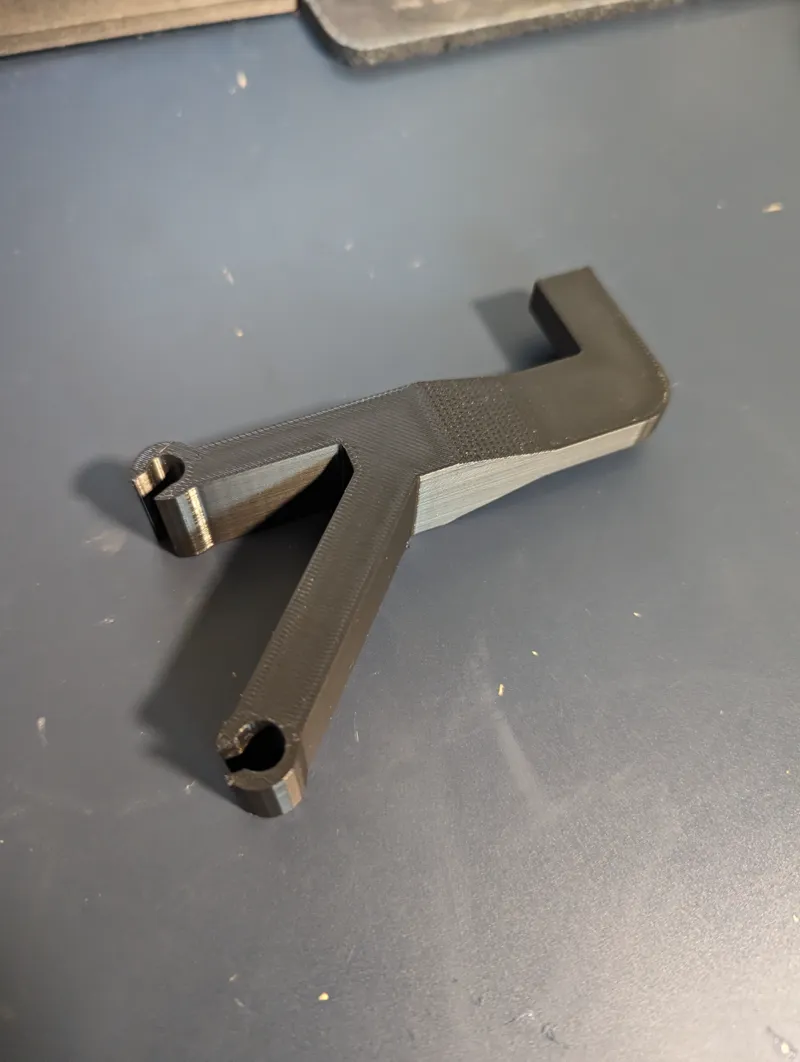 Hook for wire cart