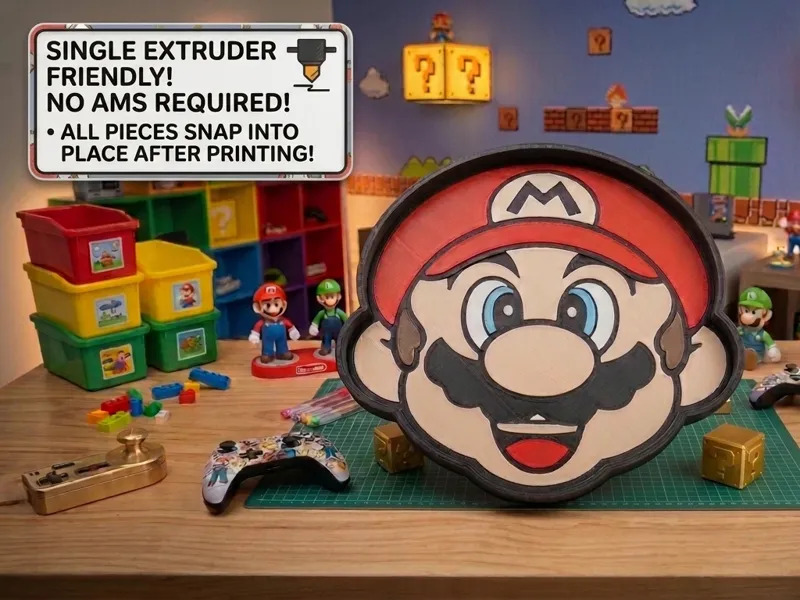 Mario Catch All Tray NO AMS