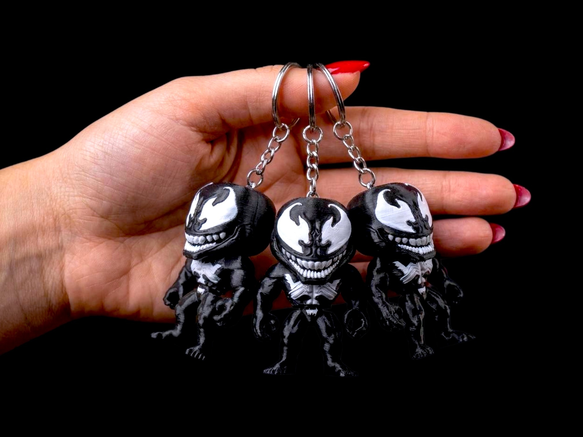 Miniatura 3 do modelo 3D Venom Keychain Flexy