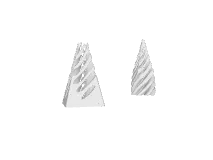 Pyramid passtrough