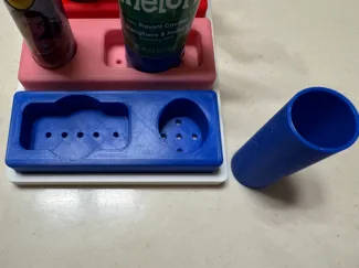 Kids Toothbrush and Toothpaste stand - universal