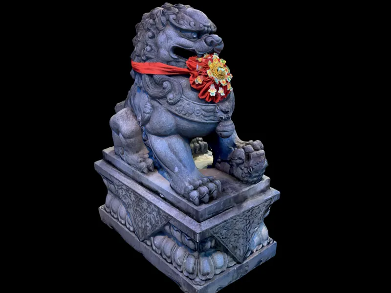 Stone Temple Lion | Digital Twin