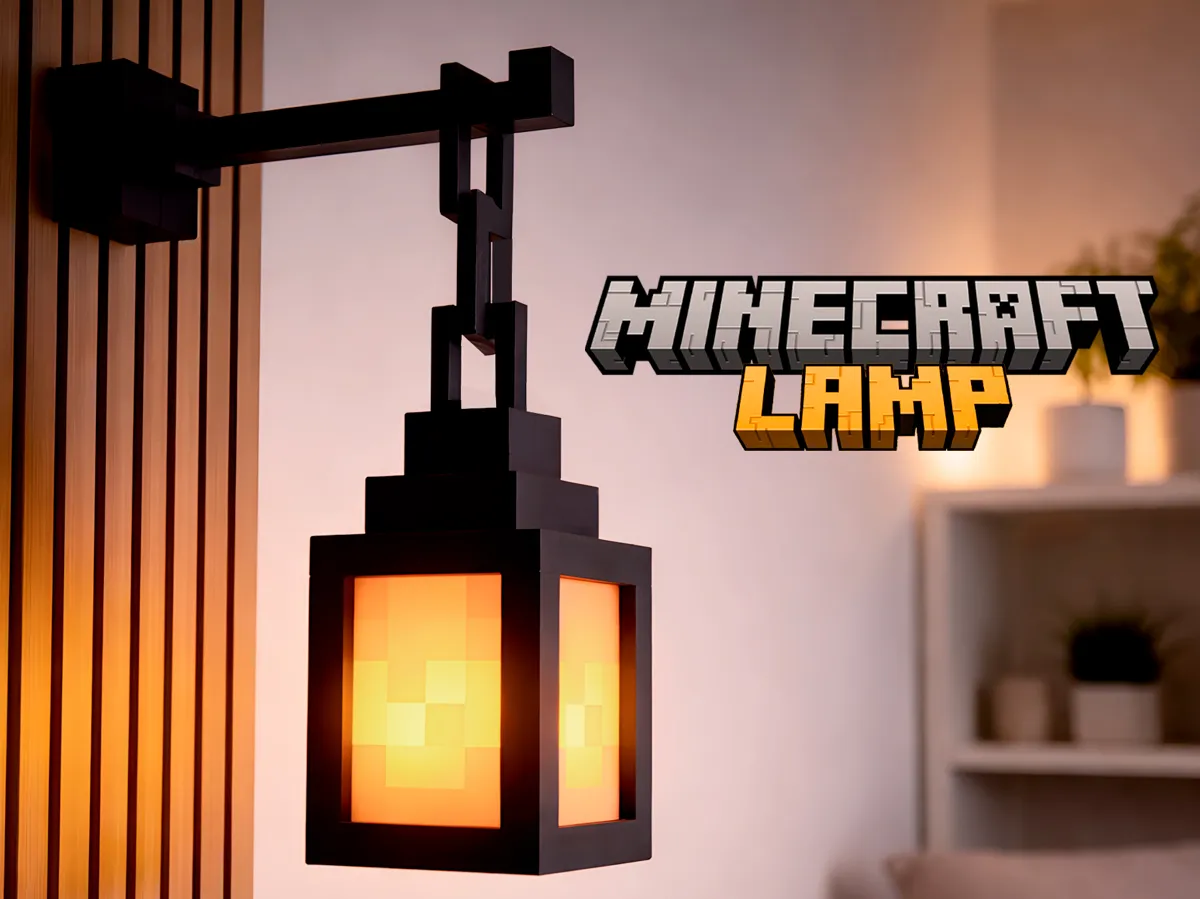 Minecraft Lamp – 装饰灯 - 免费 3D 打印模型 - MakerWorld