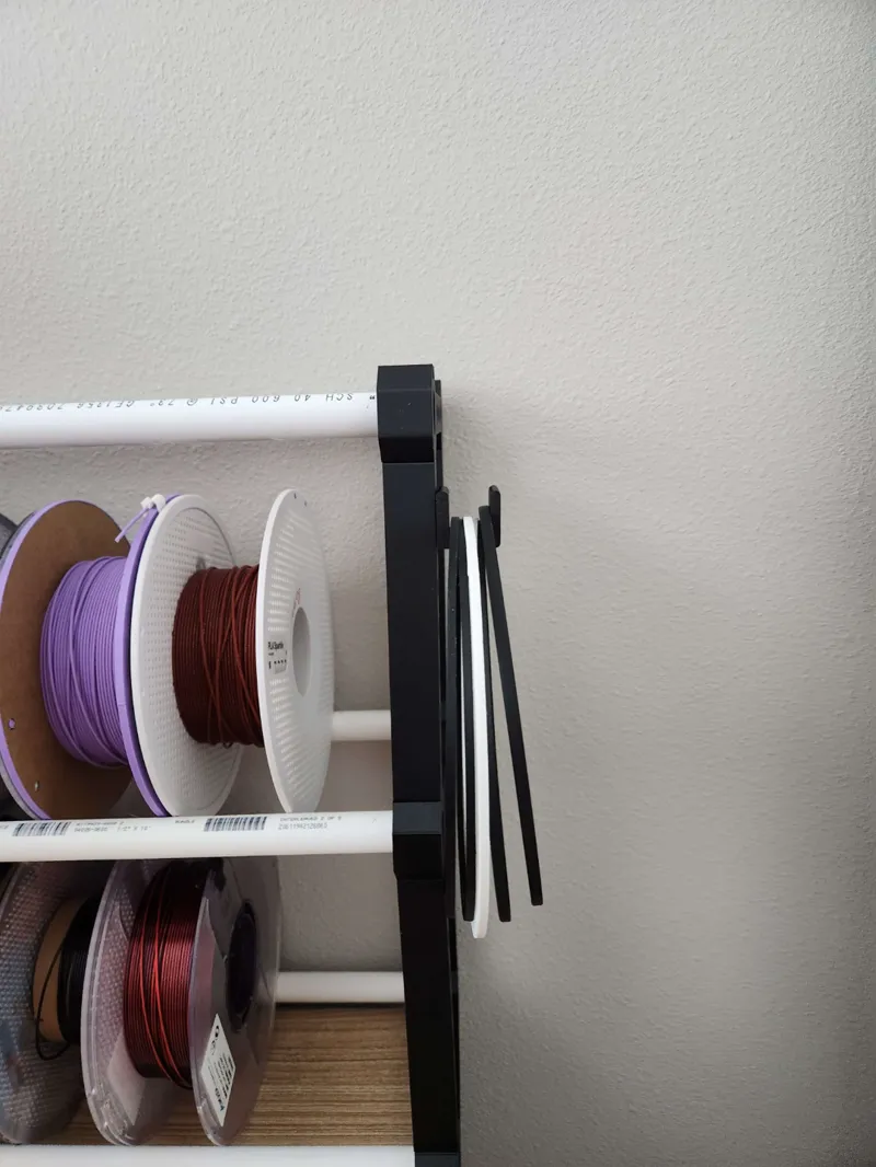 Spool Ring Hook for @Nacho1741's Modular Filament Rack 