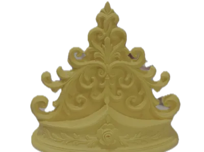 Ornate Baroque Peanha