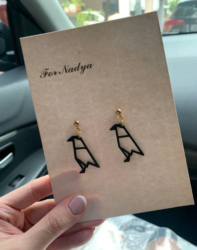 PENGUIN EARRINGS