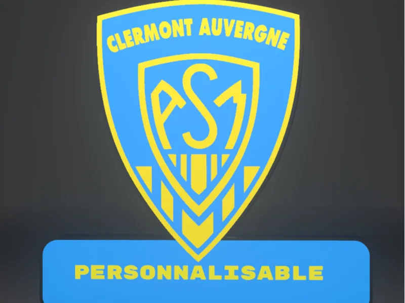 Lampe clermont rugby
