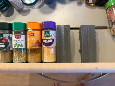 Expandable Spice Drawer Holder