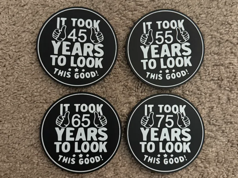 IT TOOK 45,55,65 AND 75 YEARS TO LOOK THIS GOOD