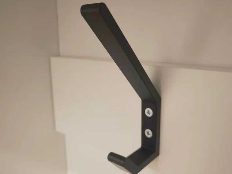 Double Hook for Wall or Wardrobe