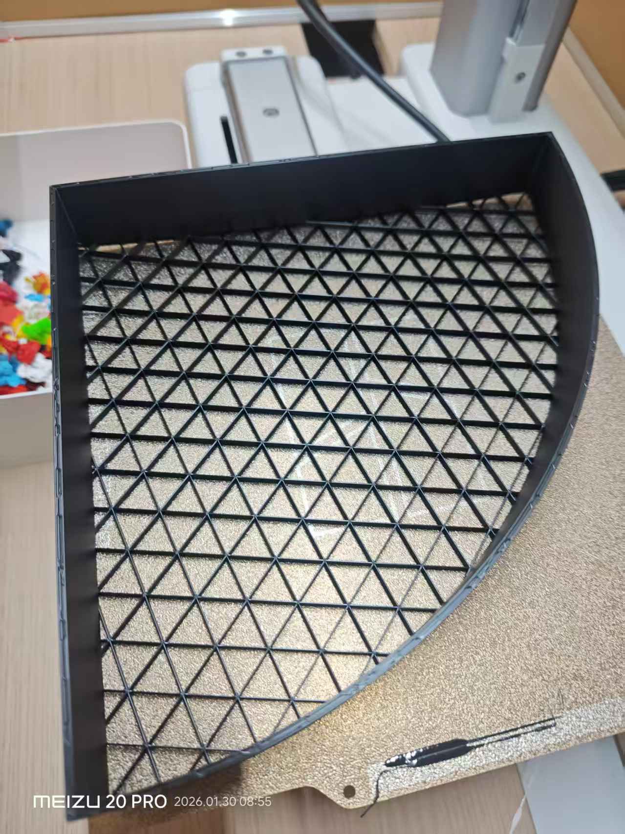 Miniatura 2 do modelo 3D 墙角置物架 角落置物架  mini可打 图形可调节