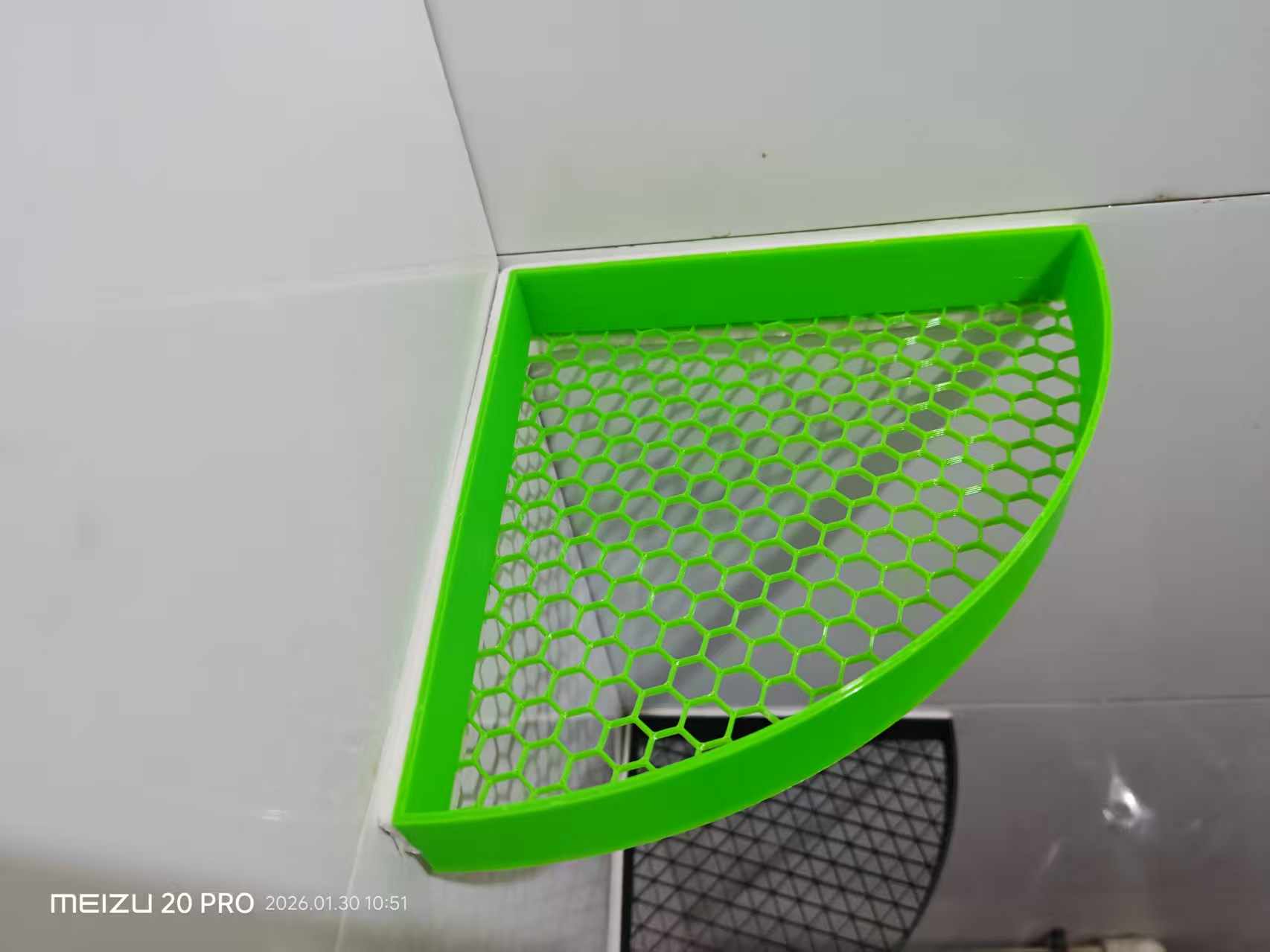 Miniatura 3 do modelo 3D 墙角置物架 角落置物架  mini可打 图形可调节