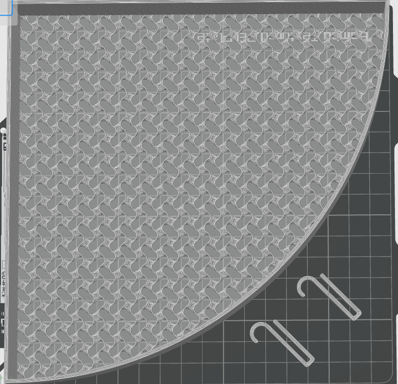 Miniatura 4 do modelo 3D 墙角置物架 角落置物架  mini可打 图形可调节