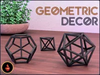 Trio de décorations géométriques — photo 1