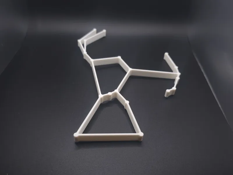 Orion Constellation Wall Art – Geometric 3D Print