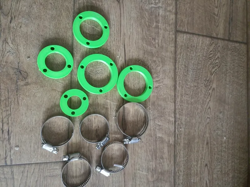 dx commander type pole guy rings