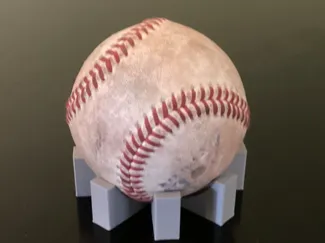 Baseball display stand