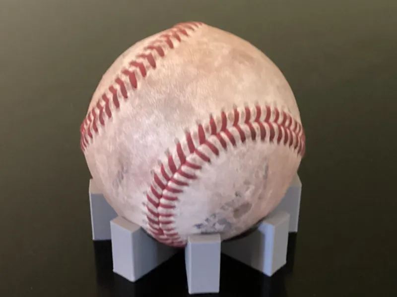 Baseball display stand