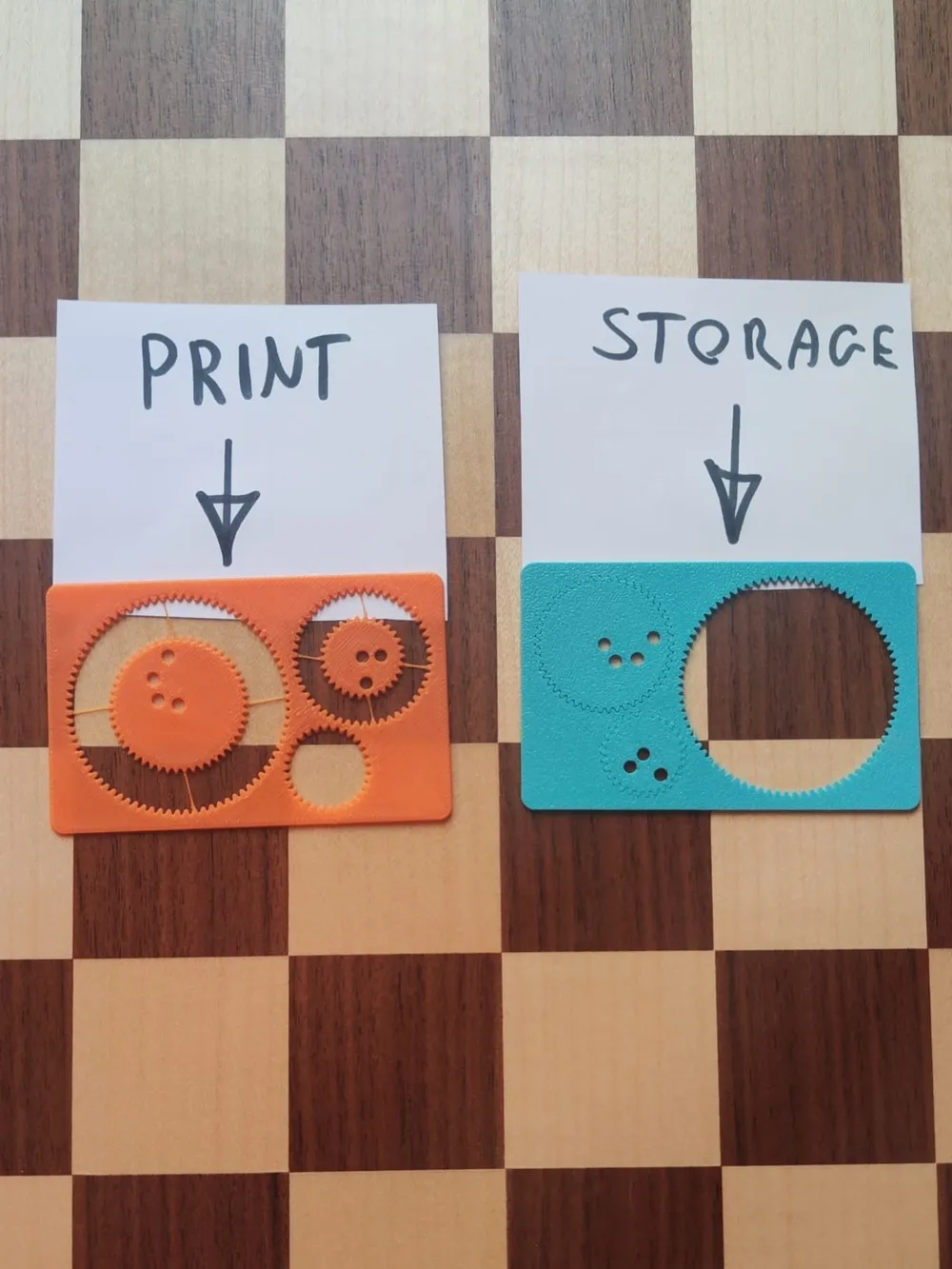 Spirocard Portable Spirograph Wallet Kit Card Tool - Free 3D Print ...