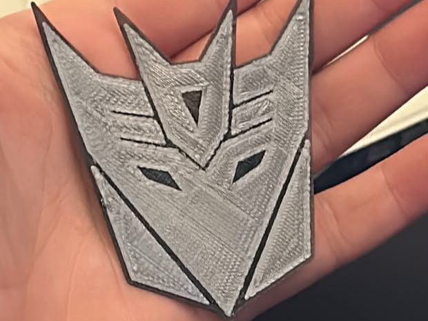 Decepticon Badge 3D model