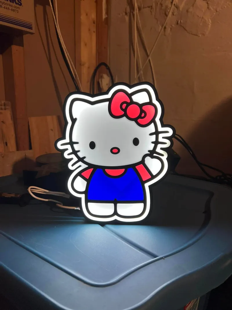 Hello Kitty Light Box