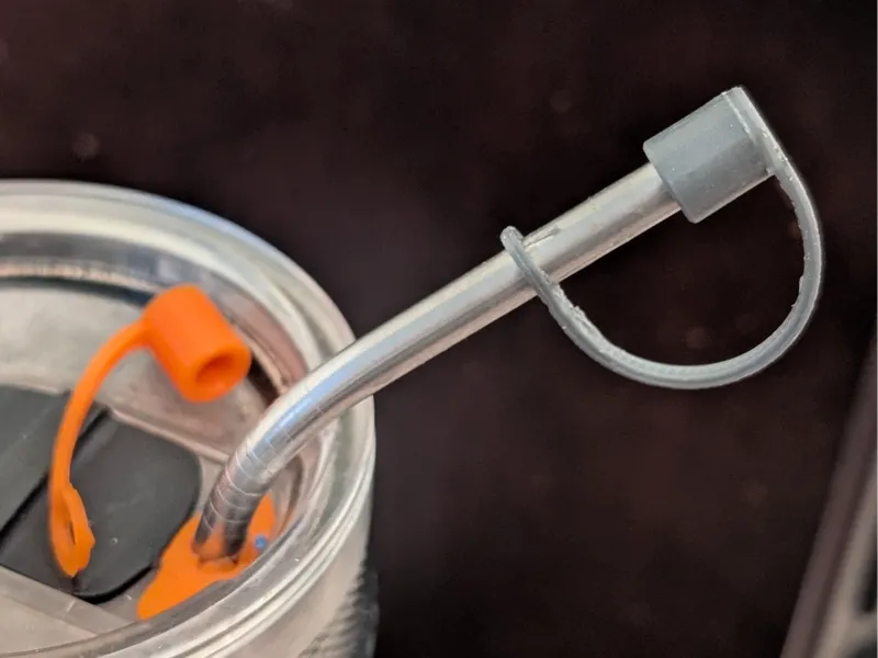 Metal Straw Cap